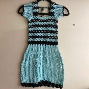Handmade Crocheted Girls Dress